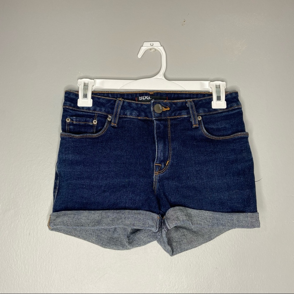 Urban Outfitters BDG Shortie Cuffed Jean Shorts D